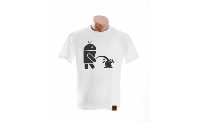 Android Piss on Apple T Shirt Zimall Zimbabwe s Online