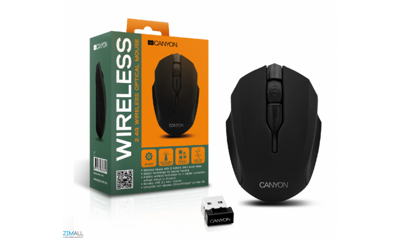 Canyon Wireless Optical USB Mouse