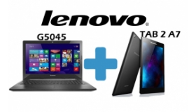 Lenovo G5045 Laptop plus Lenovo Tab 2 A7